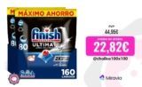 🧼 Finish Powerball Ultimate: limpieza profunda y brillo impecable para tu lavavajillas ✨