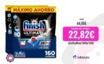🧼 Finish Powerball Ultimate: limpieza profunda y brillo impecable para tu lavavajillas ✨