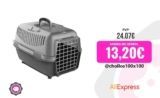 🐾 Transportín COTTECOTA Nomade 1 Gris Claro: comodidad y seguridad para tu mascota
