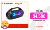 Tronsmart Bang SE: El Altavoz Portátil Definitivo para Fiestas y Camping