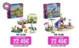 LEGO Friends Remolque para Caballo y Potrillo, LEGO Friends Día Divertido en el Parque Acuático