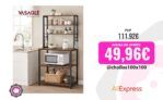 Organiza tu Espacio con la Estantería de Cocina VASAGLE de Estilo Industrial 🏺
