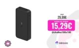 Dile adiós a la batería baja: Power Bank Oficial Redmi 20000 mAh con Carga Rápida ⚡