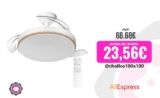 El Mejor Ventilador de Techo con Luz LED y Aspas Retráctiles: Silencioso y Elegante 🌬️💡