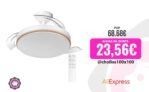 El Mejor Ventilador de Techo con Luz LED y Aspas Retráctiles: Silencioso y Elegante 🌬️💡