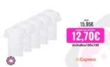 La comodidad diaria que necesitas: Pack de 5 Camisetas Básicas TRAINEANDO 150G