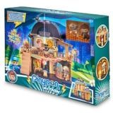 Pinypon Action – Robo en el Museo, set de juego de policías, monstruos y aventuras, con luces y sonidos para un juego divertido, incluye 2 muñecos Pinypon de una momia y un ladrón, Famosa, (700016647)