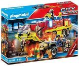PLAYMOBIL City Action Operación de Rescate con Camión de Bomberos, A partir de 4 años (70557)