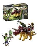 PLAYMOBIL Dino Rise 71262 Triceratops, La Armadura del Dinosaurio es acoplable, cañón móvil con garfio