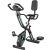 Profun Bicicleta Estática Plegable de Fitness con Respaldo Xbike
