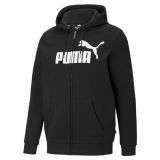Puma ESS Big Logo FZ Hoodie FL Sudadera, Hombre, Black, M