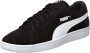 PUMA Smash V2, Zapatillas de running Unisex adulto, Negro Black White Silver, 42.5 EU