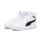 PUMA Unisex Kids Caven 2.0 Mid Jr Zapatillas, Puma White Puma Black Gold, 38 EU