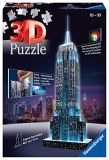 Ravensburger – Puzzle 3D Building: Empire State Building Night Edition, New York, 216 Piezas, 12566 1