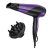 Remington Secador de Pelo Ionic Dry – Iónico, Concentrador y Difusor, 3 Temperaturas, 2 Velocidades, 2200 W, Morado y Negro – D3190