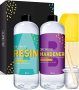 Resina Epoxi Transparente (940ml / 32oz) Epoxi 2 Componentes – Resina para Manualidades Epoxy Resina