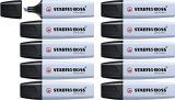 Rotulador stabilo boss fluorescente 70 pastel azul nublado