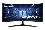 Samsung G Series C34G55TWWR – Monitor gaming curvo de 34″ UWQHD (3440×1440, 165 Hz, 1 ms, 1000R, HDR10