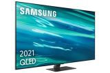 Samsung QLED 4K 2021 55Q80A – Smart TV de 55″ con Resolución 4K UHD, Procesador QLED