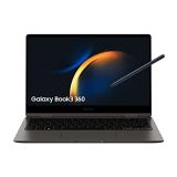 SAMSUNG Galaxy Book3 360 – Portátil convertible 13.3″ WQXGA+ (Intel Core i5-1360P, 16GB RAM, 512GB SSD, Intel Iris Xe, Windows 11) Grafito – Teclado QWERTY español