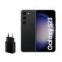 SAMSUNG Galaxy S23, 256GB + Cargador de 45W – Smartphone Android, garantia De tres años del fabricante, Batería de 3900 mAh, Smartphone Desbloqueado, Color Negro (Versión Española)