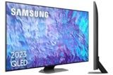 SAMSUNG TV QLED 4K 2023 65Q80C Smart TV de 65″ con Direct Full Array, Procesador Neural 4K con IA, Real Depth Enhancer, 40W con Dolby Atmos® y Motion Xcelerator Turbo+