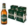 San Miguel Magna – Cerveza Dorada Lager, Pack de 24 Botellas x 25 cl