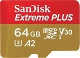 Tarjeta SanDisk Extreme Plus de 64GB con adaptador a excelente precio
