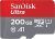 SanDisk Ultra Tarjeta de memoria microSDXC 200GB con adaptador SD