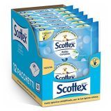 Scottex Pulito Completo, papel higiénico humidificado, 12 paquetes de 42 toallitas