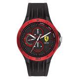 Scuderia Ferrari Reloj Analógico para Hombre de Cuarzo con Correa en Silicona 0830721