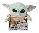 Simba-6315875802 Peluche The Child Baby Yoda articulado, 30 cm, en caja expositora, licencia oficial Disney
