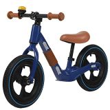 skiddoü Bicicleta Sin Pedales Poul Rueda, Unisex Juvenil, Azul, 12 Pulgadas 