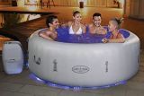Spa Hinchable Bestway Lay-Z-Spa Paris Para 4-6 personas Redondo 196×66 cm con Luz LED