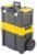 STANLEY Taller Móvil Essential para Herramientas 3 en 1, Caja de herramientas 45cm, Asa Plegable, Organizadores en Tapa, Cierres Metálicos, Ruedas 18cm, STST1-80151