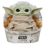 Star Wars Peluche de Baby Yoda de El Mandaloriano – Cuerpo Blando y Base Robusta – 28 cm – Regalo para Fans