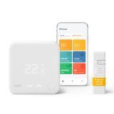tado° Termostato Inteligente Cableado – Kit de Inicio V3+, Control inteligente de calefacción, fácil instalación, diseñado en Alemania, compatible con Amazon Alexa, Siri y Asistente de Google