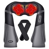 TAKRINK Masajeador Shiatsu 16 Cabezales de Masaje Integrados