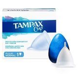 Tampax Copa Menstrual Flujo Regular, Protección Comfort-Fit Día y Noche
