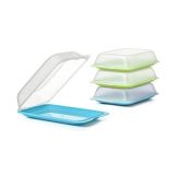 TATAY Set de 4 Porta Embutidos y Alimentos Fresh MAXI, Libre de BPA