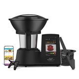 Taurus Mycook Touch Black Edition – Robot de Cocina con wifi, 1600W, 2L, hasta 140º, multifunción