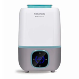 Taurus Brume Paradise – Humidificador ultrasónico. 25W. 3 niveles de nebulización. Apto para fragancias. 3L. Silencioso. Tecnología ultrasónica. Iluminación LED. Fácil almacenamiento. Pantalla táctil.