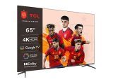 TCL 65P739 – Smart TV 65″ con 4K HDR, Ultra HD, Google TV, Motion Clarity, Game Master, Dolby Vision y Atmos, Google Assistant Incorporado  Compatible con Alexa