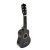 Toddmomy 21 pulgadas Classical Acoustic Guitar Clásico Ukelele Guitar Musical Instrument Wooden Guitar Kids Toy for Children Kids (Black)