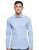 Tommy Hilfiger Original Stretch Camisa, Azul (Lavender Lustre 556)