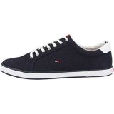 Tommy Hilfiger Hombre Vulcanized Sneaker Zapatillas, Azul (Midnight), 44 EU