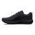 Under Armour Ua Charged Assert 10, Zapatillas para correr Hombre, Black/Black/Black, 45 EU