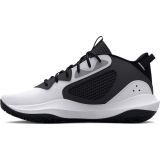 Under Armour Ua Lockdown 6, Zapatillas de básquetbol Unisex adulto, White/Jet Gray/Black, 46 EU