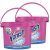 Vanish Crystal White Oxi Action – Quitamanchas para Ropa Blanca y de Color, en Polvo – Pack de 2 x 2.4 kg
