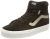 Vans Filmore Hi, Sneaker Mujer, Suede Metallic Black/Hematite, 39 EU